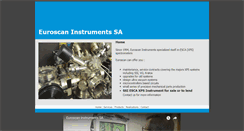 Desktop Screenshot of euroscan.be